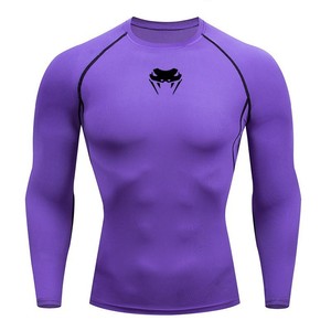 Camisetas Deportivas para Hombre, Transpirables, de Secado Rápido, Manga Larga, para Correr, Fitness, Compresión, Yoga, <span class=keywords><strong>Gimnasio</strong></span>, Aire Libre - Product Image 5
