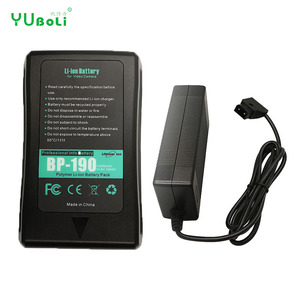 Batterie <span class=keywords><strong>Vlock</strong></span> BP-190 grande capacité 198Wh, alimentation rechargeable pour caméscope professionnel Sony, moniteur, panneau lumineux LED - Product Image 6