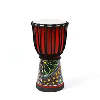 Tamburo africano a 12 pollici di Djembe variopinto del tamburo di percussione della mano degli strumenti musicali all'ingrosso