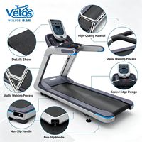 Tapis roulant électrique professionnel pour la course à pied, la remise en forme et le cardio, idéal pour les salles de sport