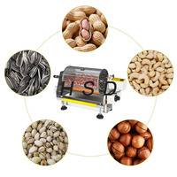 Machine à torréfier de haute qualité pour céréales, fèves de cacao, amandes et cacahuètes