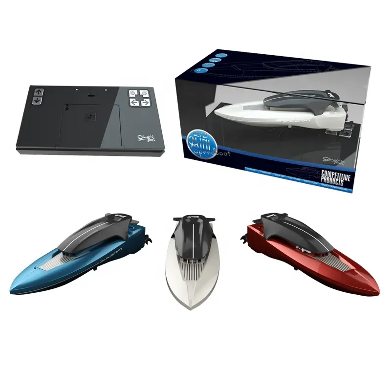 Remote Control Toy Ship 2.4G Mini High Speed Racing RC Boat