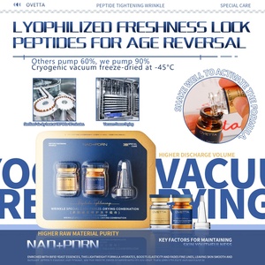 Ampolla Antienvejecimiento <span class=keywords><strong>de</strong></span> 3ml con Péptidos Liofilizados para Uso Doméstico, Esencia Reafirmante y Nutritiva Profunda para la Piel, Marca Privada - Product Image 2