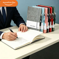 A6 PU-Leder Taschenkalender Großhandel Hardcover Notizbuch mit Gummiband Individuell Geprägtes Logo Mini Business Schreib- und Geschenknotizbuch