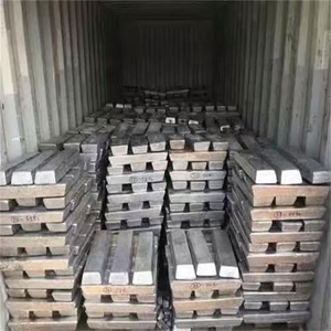 Lingotes de Plomo de Metal Puro 99.994% a Precio Económico, Lingotes de Zinc Puro, Lingotes de Estaño, Lingotes de Aluminio Secundario No Aleado (Mín. 99.9) - Product Image 2