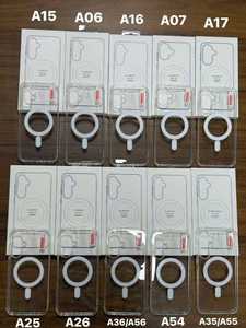 Funda Magnética con Carga Inalámbrica para Samsung S26 Ultra S25 Edge S24 FE S23 <span class=keywords><strong>S22</strong></span> Plus A57 A37 A17 A07, Carcasa Transparente de Acrílico Resistente a Impactos - Product Image 3