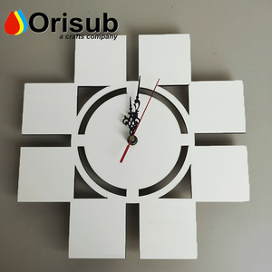 Meilleures ventes <span class=keywords><strong>Horloge</strong></span> <span class=keywords><strong>murale</strong></span> circulaire de 12 pouces pour sublimation pour impression - Product Image 3