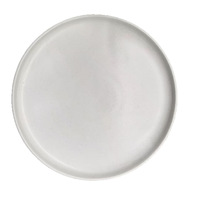 Assiette à dîner en céramique rustique nordique, utilisée dans les restaurants en plein air, service de traiteur, assiette en porcelaine durable, ensemble d'assiettes minimalistes pour les fêtes