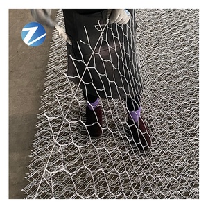 Mạ kẽm nặng <span class=keywords><strong>gabion</strong></span> Nệm <span class=keywords><strong>gabion</strong></span> lưới 200x100x30 để bảo vệ bờ sông - Product Image 2