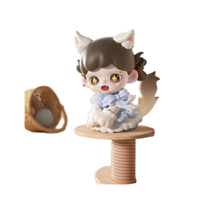 Zoraa Meibao Meowing chat visage <span class=keywords><strong>Club</strong></span> Mini série boîte aveugle poupée marée jouer ornements faits à la main cadeau d'anniversaire. - Product Image 4