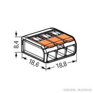 WA Go ตัวเชื่อมต่อ221-415 32A-450V ไฟฟ้า <span class=keywords><strong>Rj45</strong></span>ขั้วต่อสายเคเบิลกันน้ำได้อย่างรวดเร็วขั้วต่อขั้วสต็อก - Product Image 6