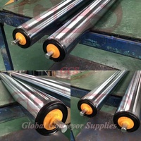 Boîtier de roulement de rouleau transporteur en plastique nylon avec alésage hexagonal pour diamètre de 50 mm