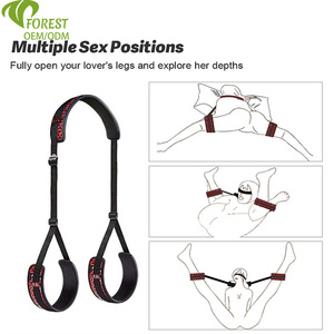 Set de Restricción para Levantar Piernas al por Mayor con <span class=keywords><strong>Esposas</strong></span> Suaves, Cuerda y Antifaz - Juguetes de Bondage para Sexo Anal, Aparato Sexual, Dildo Swing, Compra a Granel - Product Image 1