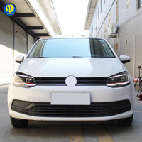 YU GUANG für Volkswagen POLO 6R LED-Scheinwerfer 2011-2018 Upgrade VW Polo MK5 Zubehör VW Auto-Scheinwerfer-Baugruppe