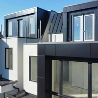4mm Alucobond Color negro Villas 1500*4000mm Paneles compuestos de aluminio Panel PVDF/FEVE ACM de alta calidad