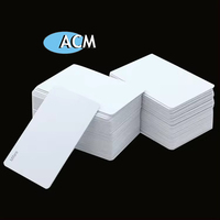 Contrôle d'accès d'usine Smart 13.56Mhz 1K Fudan F08 RFID carte PVC vierge