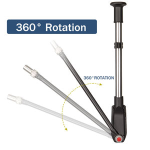 Giyo Digitale Schokpomp 300 Psi Gemakkelijk Opblazen, Comfort Grip & 360 Graden Rotatie Slang, Ideaal Voor Voorvork & Achtervering - Product Image 3