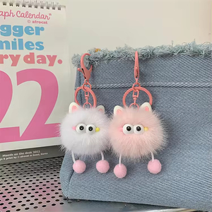 Portachiavi Peluche <span class=keywords><strong>Elfo</strong></span> delle Orecchie Super Morbido, Simpatico Cartone Animato, Regalo per Coppie, Fidanzate, Scuola, Fidanzamento - Product Image 2