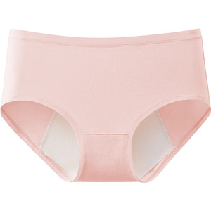 Braguitas Menstruales Postparto October Crystal, de Algodón Puro, Antibacterianas, a Prueba de Fugas, de Cintura Media, Ropa Interior Sanitaria - Product Image 5