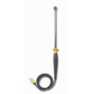 Sonde de température de surface industrielle Fluke 80PK-27 SureGrip, 500 mm, acier inoxydable, poignée en caoutchouc, affichage numérique - Product Image 2
