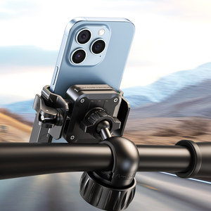 Oulaike QX02 Anti-Choc Vélo <span class=keywords><strong>Support</strong></span> de Téléphone 360 Degrés Mobile Stand Antichoc <span class=keywords><strong>Scooter</strong></span> E-Bike Vélo Moto Téléphone - Product Image 3