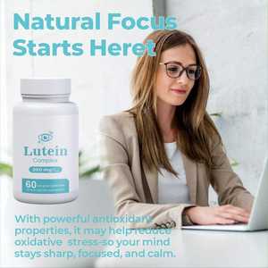 Complément alimentaire pour la santé des yeux VitaHall Healthife, zinc, cuivre, lutéine, zéaxanthine, capsules pour les yeux secs, fatigue oculaire, vision pour adultes - Product Image 5