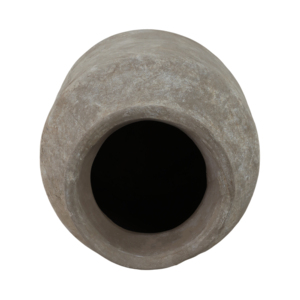 Vaso cilindrico arrotondato in terracotta per latte, vaso da fiori per soggiorno, camera da letto, ufficio, decorazione da tavolo - Product Image 6
