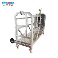 Plateforme de travail suspendue pour la construction Zlp-630 630kg, nacelle électrique Zlp 630 Zlp1000, plateforme suspendue