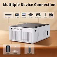 Projecteur laser YDH-M7 intelligent 4K LED 1050 lumens Android 11 télécommande infrarouge mise au point automatique Portable pour une utilisation en intérieur