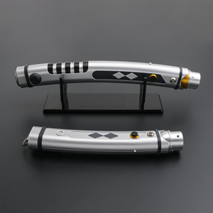 <span class=keywords><strong>Sabre</strong></span> <span class=keywords><strong>laser</strong></span> TXQ Mandalorian AHSOKA Neopixel, jouets de cosplay lumineux, 27 effets sonores, contrôle par application, poignée en métal - Product Image 6