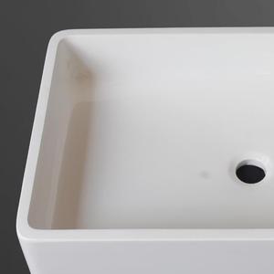 Meubles de maison sur mesure évier de comptoir en ciment vanité de salle de bain lavabos à main en béton du Vietnam - Product Image 3