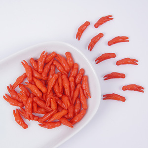 Mini-griffes et pattes de crabe simulées en PVC, accessoires alimentaires pour loisirs créatifs, jouets alimentaires miniatures, décorations de fruits de mer - Product Image 4