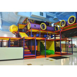 Aire de jeux intérieure sur le thème des fusées spatiales, aire de jeux intérieure commerciale pour les entreprises - Product Image 1