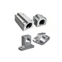 Kit d'unités de glissement linéaire SCS/SBR/SK/SHF SBR12 SBR20UU Série, support d'axe à roulement linéaire en aluminium pour imprimante 3D CNC