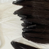 Extensions de cheveux vierges H6 noirs et bruns, cuticules alignées, style coréen, européen, vietnamien, vente en gros, qualité supérieure, double épaisseur