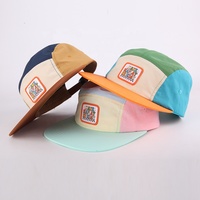 Casquette de camping 5 panneaux légère, respirante et à séchage rapide pour enfants, personnalisable, pour bébés filles et garçons