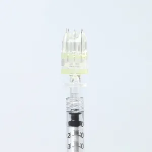 Hot Sell Crystal 5 Pin Multi Naald Voor Mesotherapie Injector En Handmatige Shot Kristallen Naalden 5 Pin Nanosoft Naald