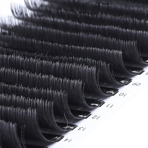 <span class=keywords><strong>Extensiones</strong></span> <span class=keywords><strong>de</strong></span> pestañas individuales <span class=keywords><strong>de</strong></span> Cachemira, venta al por mayor, etiqueta privada negra, <span class=keywords><strong>volumen</strong></span>, seda - Product Image 4