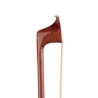 NAOMI 15'' 16'' Viola Bow Bow Brazilwood Stick with Wenge Frog White Horsehair Violin Parts Accessories
