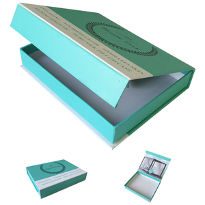 High Quality Packaging Factory Customize <b>Large</b> Blue Matte <b>Gift</b> <b>Boxes</b> - Product Image 2