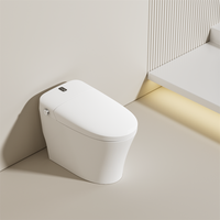 Vente chaude Articles sanitaires pour hôtels WC monobloc Bidet électrique Cuvette de WC à poser au sol Salle de bain WC intelligent