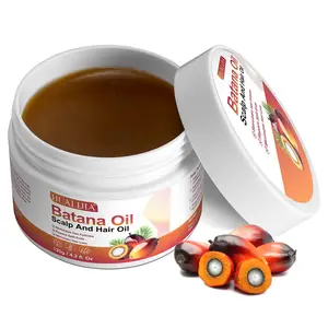 Nuevo 120g Original Orgánico Honduras Batana Oil Butter Cream Bulk 100% Pure Natural Raw Batana Oil para el crecimiento y la nutrición del cabello