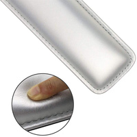 Repose-poignets ergonomique en mousse à mémoire de forme de 2 cm, en cuir souple, fait main, cadeau de bureau