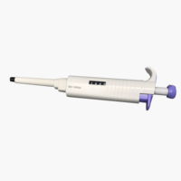 Pipette de volume fixe pour laboratoire, 1 canal, volume réglable