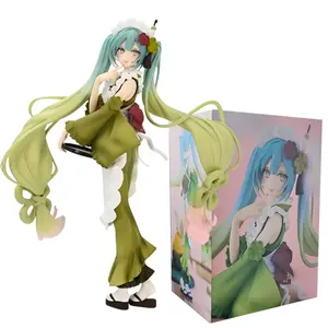 23cm Mikku Anime Figuras Matcha Sorvete Para Sobremesa Menina Bonita Action Figure PVC Coleção Modelo Ornamentos Brinquedos