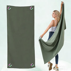 Serviette de plage magnétique en <span class=keywords><strong>microfibre</strong></span> sans sable, grande taille, séchage rapide, avec aimant puissant, pour voyage et sports de plein air - Product Image 6