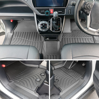 Alfombrillas de coche de TPE 3D para coche Toyota, accesorios de coche de conducción manual derecha, alfombras de maletero, revestimiento de carga