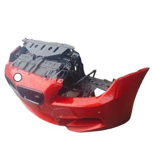 Para BMW Serie 6 Kit de carrocería de parachoques delantero M6 F06 Ventilador electrónico y rejilla de condensador de radiador M6 F12 Red hecha de material ABS duradero - Product Image 5
