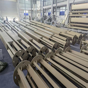 Fabricante original procesa y vende al por mayor postes de luz con forma de magnolia, postes de alumbrado público municipales de 10 metros y 15 metros. - Product Image 2