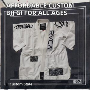 Kimono de Jiu Jitsu Brasileño con Diseño Personalizado, Tejido de Perlas, Preencogido, para Artes Marciales, para Adultos y Niños, Precio Económico de Fábrica - Product Image 2